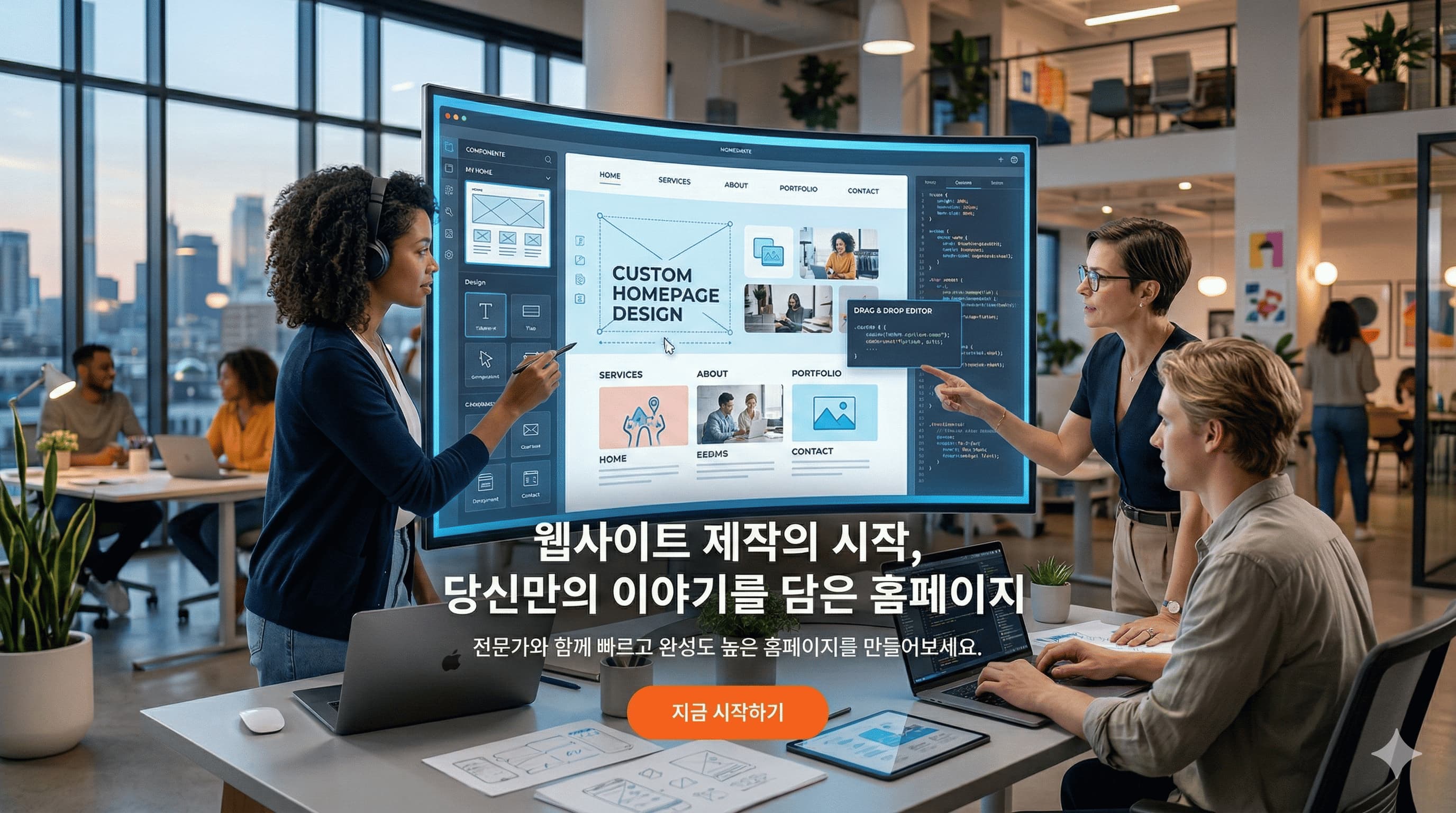 홈페이지 제작해 드려요